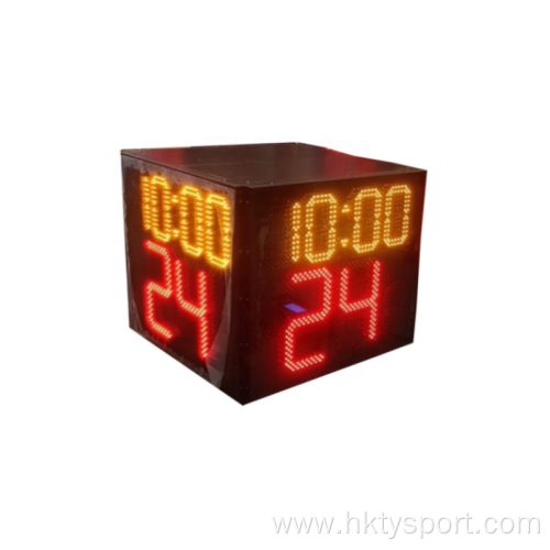 Professional Wireless LED 4-Sided 24-Second Shot Clock